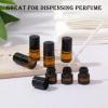 RAMFIYN 30-Pack 2 mL Amber Roller Bottles for Essential Oils view 3