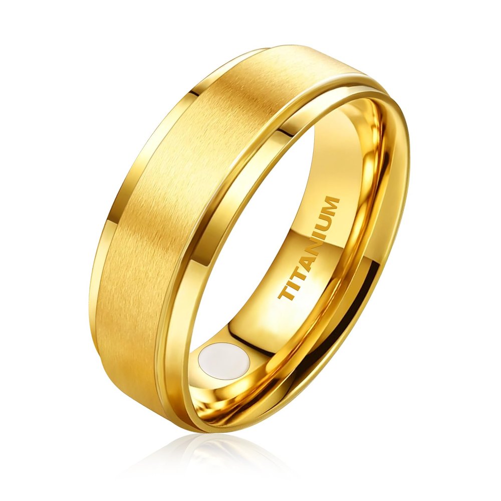 JEROOT Titanium Magnetic Ring