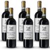 Villino Azzurro Montepulciano d'Abruzzo DOC Dry Wine Pack with VINOX Winecards (6 x 0.75 L) view 1