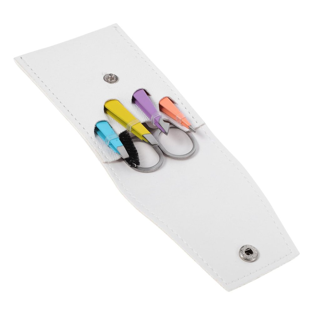 Stainless Steel Eyebrow Tweezers for Home and Salon