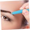 Stainless Steel Eyebrow Tweezers for Home and Salon view 3