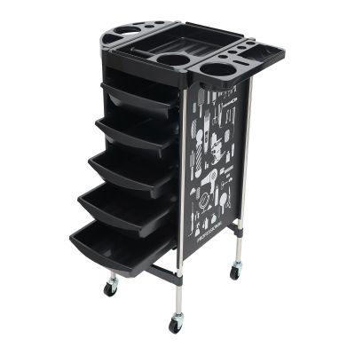 Salon Trolley with Drawers and Wheels