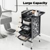 Salon Trolley with Drawers and Wheels view 3