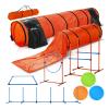 Dog Agility Training Set with Hurdles, Tunnel and Weave Poles view 1