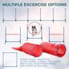 Dog Agility Training Set with Hurdles, Tunnel and Weave Poles view 3