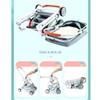 Pet Stroller for Small and Medium Dogs and Cats, 4 Wheels, Removable Storage Basket view 3
