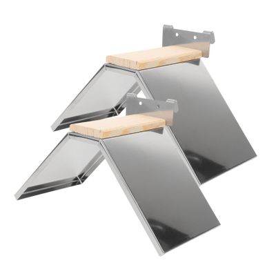 Toddmomy 2-Piece Bird Cage Perches for Pigeons and Parrots
