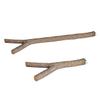 Toddmomy 2-Piece Natural Parrot Perches view 1