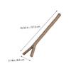 Toddmomy 2-Piece Natural Parrot Perches view 2