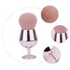 ERINGOGO Blush Brush with Fluffy Synthetic Bristles and Plastic Handle view 3