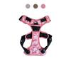 Bobby Camouflage Comfort Dog Harness, 23 cm Back Length, Double Metal Ring, Gray Camouflage, XS, 36–43 cm Chest view 2
