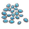 Retro Nail Charms for Women, 20 Pieces, Alloy and Resin view 1