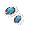 Retro Nail Charms for Women, 20 Pieces, Alloy and Resin view 2