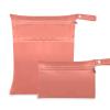 Amooorous Peach Wet/Dry Bags with Zippers, 2-Pack view 1