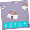 HAPINARY Absorbent Feeding Mat for Pets, Dog Bowl Mat, Quick-Drying Placemat view 2