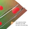 Amooorous Zipper Wet Bags for Swimsuits, Red/Green Gradient, 2-Pack view 3