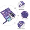 Amooorous Purple Mysterious Universe Planet Reusable Wet/Dry Bags for Baby Essentials, 2-Pack view 4