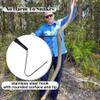 Fuhjythy 55-Inch Retractable Snake Hook, Professional Reptile Handling Stick view 3