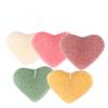 ERINGOGO Heart-Shaped Facial Cleansing Sponges, 5-Pack view 1