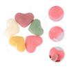 ERINGOGO Heart-Shaped Facial Cleansing Sponges, 5-Pack view 3