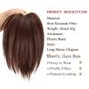 Synthetic Messy Bun Hairpiece with Elastic Band (Black view 3
