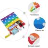 Amooorous Reusable Waterproof Wet Bags with Cartoon Dots, Rainbow Colors, 2-Pack view 4