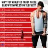 Nordic Lifting Elbow Compression Sleeve (1 Count) for Men & Women – Support for Pain Relief, Tendinitis, Golfer’s & Tennis Elbow – Weightlifting Support for Workouts view 2