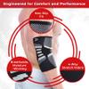 Nordic Lifting Elbow Compression Sleeve (1 Count) for Men & Women – Support for Pain Relief, Tendinitis, Golfer’s & Tennis Elbow – Weightlifting Support for Workouts view 4
