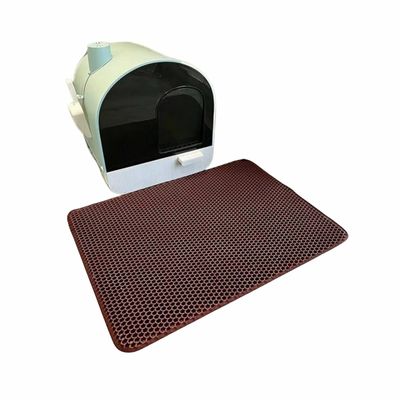 Waterproof Cat Litter Mat, Brown, 40 x 60 cm