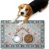 FANSU Dog Bowl Mat, Blue, 20x30cm view 1