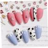 Self-Adhesive Cow Print Nail Stickers, 6 Sheets PVC Nail Art view 2