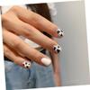Self-Adhesive Cow Print Nail Stickers, 6 Sheets PVC Nail Art view 4