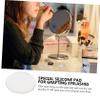 10-Piece Round Transparent Silicone Eyelash Palettes view 4