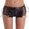 SNOMYRS Y2K Gothic Racewear Latex Lingerie Set, Plus Size view 4
