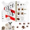 WUSJCOF Tick Removal Card with Magnifier - 2 Pack view 1