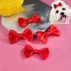 Cuhair Hair Ties for Small Dogs, Bow with Elastic for Pets view 1