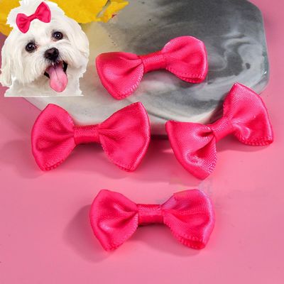 Cuhair Hair Ties for Small Dogs - Dark Pink