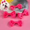 Cuhair Hair Ties for Small Dogs - Dark Pink view 1