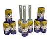 Lint Roller Set with 9 Rolls, 3 Eco-Friendly Handles & 15 cm Extra-Sticky Sheets view 1