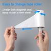 Lint Roller Set with 9 Rolls, 3 Eco-Friendly Handles & 15 cm Extra-Sticky Sheets view 2