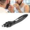 Nose Hair Clipper, Rechargeable Portable Electric Facial Hair Trimmer with Double-Edged Blades and Storage Bag view 2