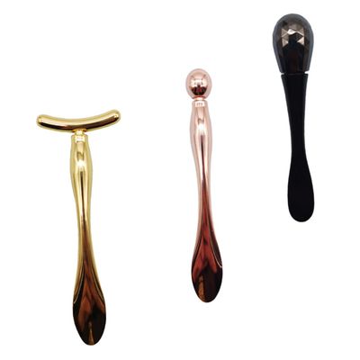 LIFKOME Eye Massage Sticks, 3-Piece Zinc Alloy Set, Random Color