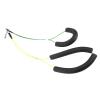 TOPINCN Adjustable Dog Grooming Restraint Leash with Stainless Steel Cable and Foam-Padded Collar, for Small and Medium Breeds, Yellow + Green view 3