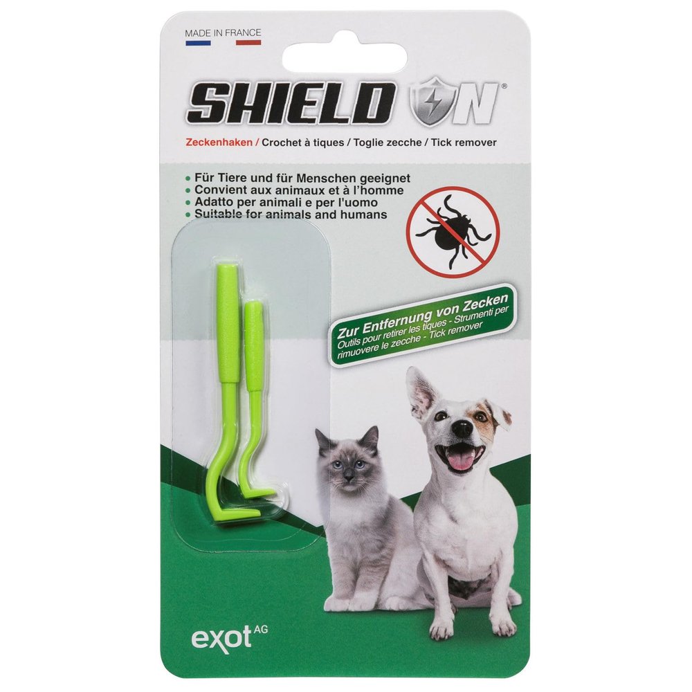 Shield On Tick Removal Hook Set - 2 Pieces