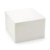 RASMACOR | 100 White Paper Napkins 10 x 10 cm (20 x 20 cm unfolded) | Disposable, Recyclable & Eco-Friendly | Ideal for Parties, Cocktails & Catering view 1