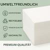 RASMACOR | 100 White Paper Napkins 10 x 10 cm (20 x 20 cm unfolded) | Disposable, Recyclable & Eco-Friendly | Ideal for Parties, Cocktails & Catering view 2