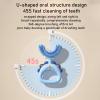 360-Degree Cleaning Toothbrush, U-Shaped Oral Care Toothbrush view 3
