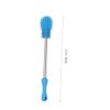 CHICAMPERA Silicone and Stainless Steel Baby Bottle Cleaning Brush with Long Handle view 2
