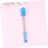 CHICAMPERA Silicone and Stainless Steel Baby Bottle Cleaning Brush with Long Handle view 4