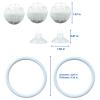 Floating Exercise Rings for Aquariums to Promote Natural Territorial Behavior view 4